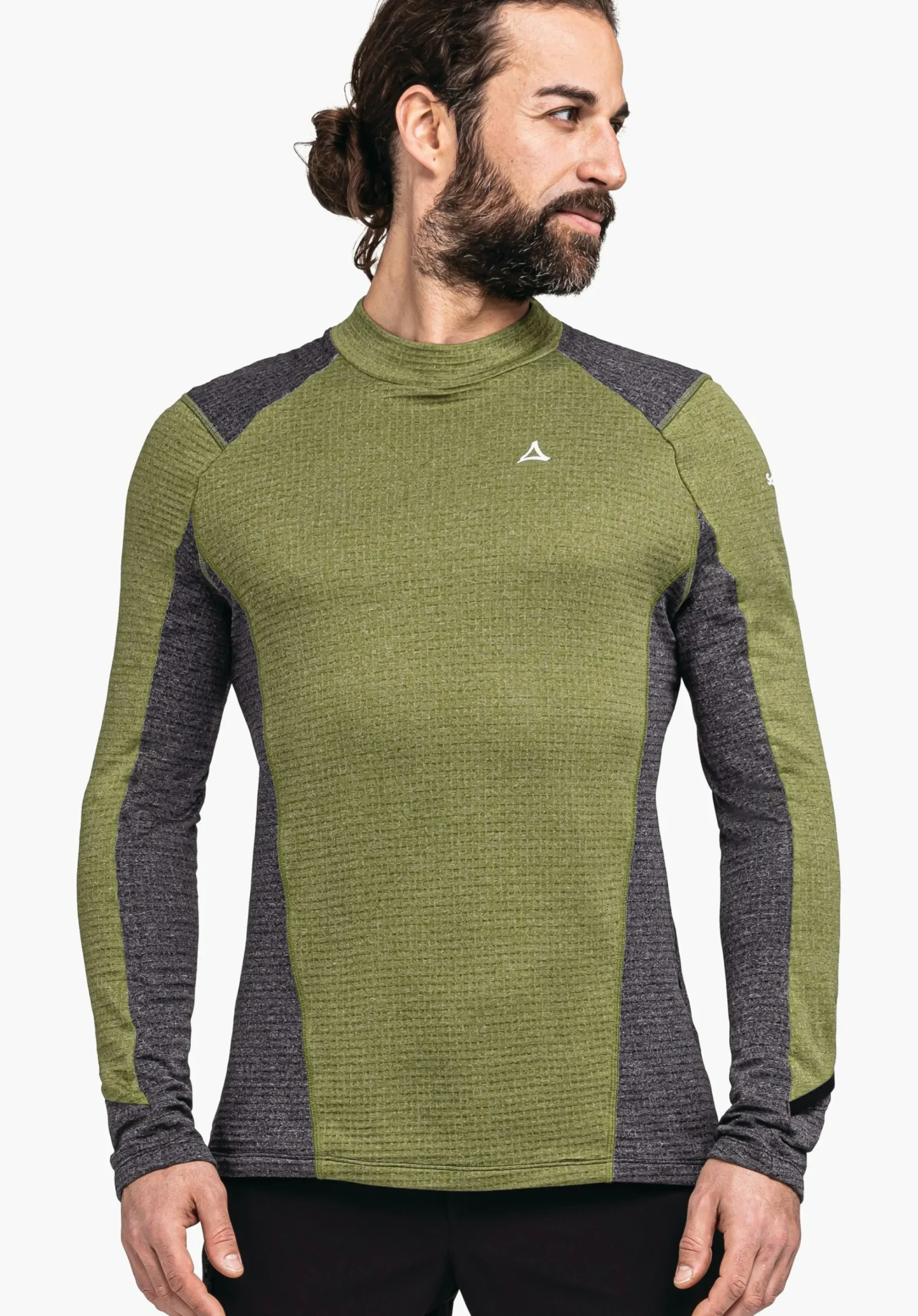 MEN SCHÖFFEL Ski Tour|Mountaineering<Technical fleece with high wearing comfort green