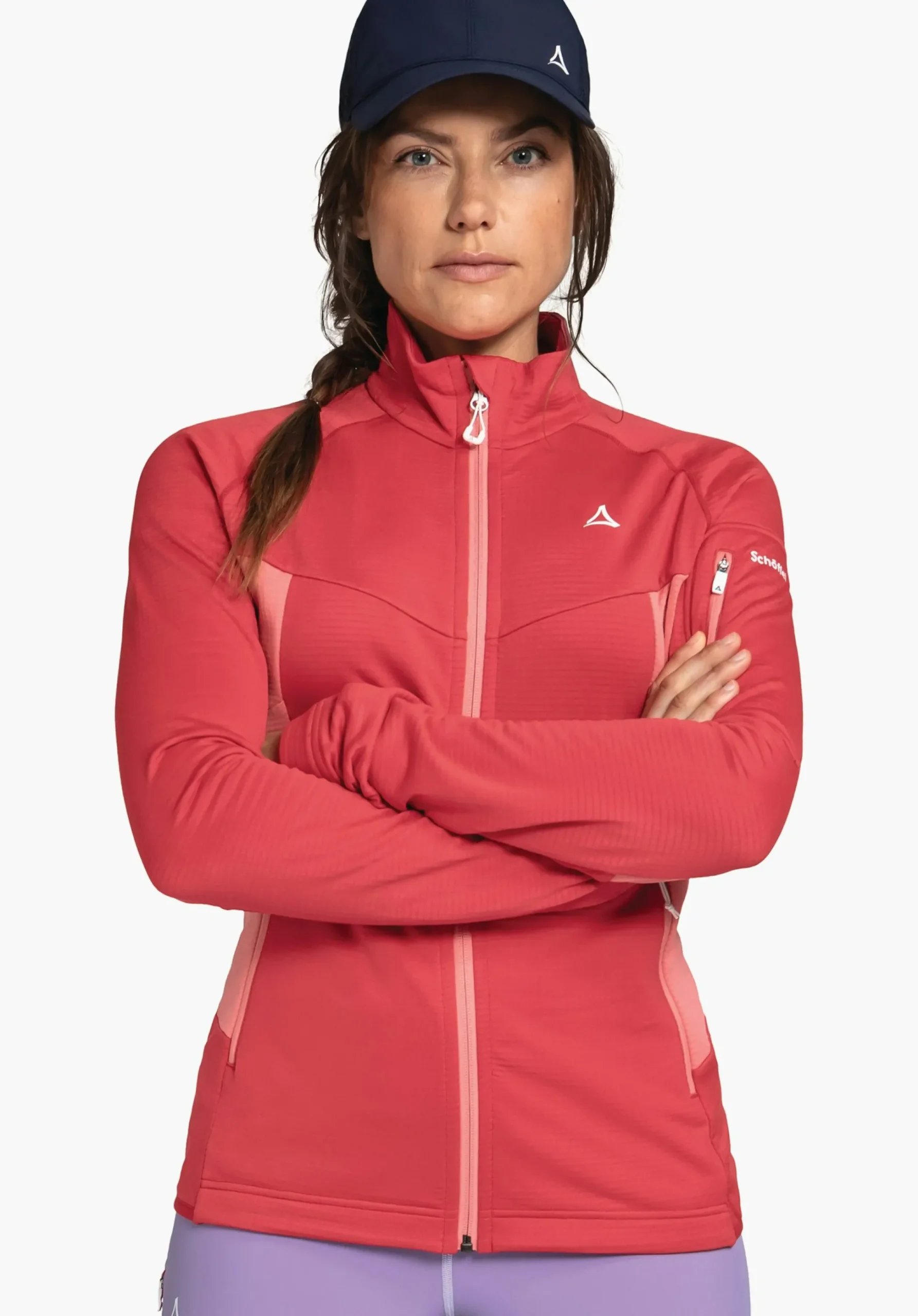 WOMEN SCHÖFFEL <Technical, functional fleece red