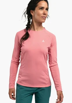 WOMEN SCHÖFFEL Mountaineering<Technical lightweight longsleeve pink