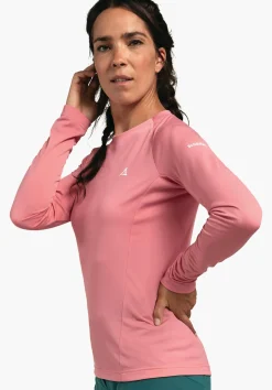 WOMEN SCHÖFFEL Mountaineering<Technical lightweight longsleeve pink