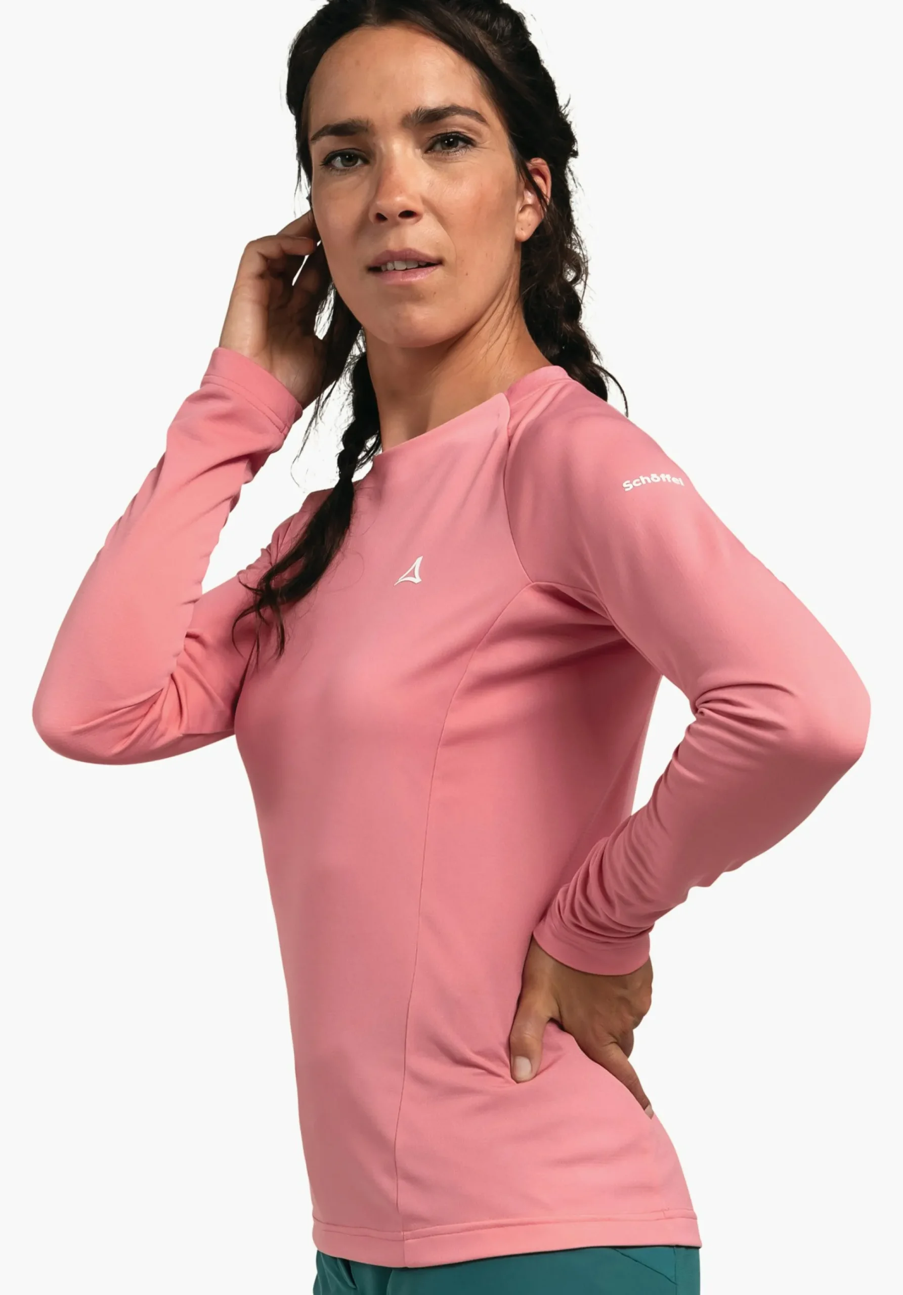 WOMEN SCHÖFFEL Mountaineering<Technical lightweight longsleeve pink