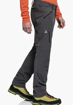 MEN SCHÖFFEL Mountaineering|Pants Long<Technical pants with material reinforcements blue