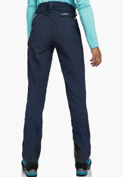WOMEN SCHÖFFEL Mountaineering|Pants Long<Technical pants with material reinforcements blue