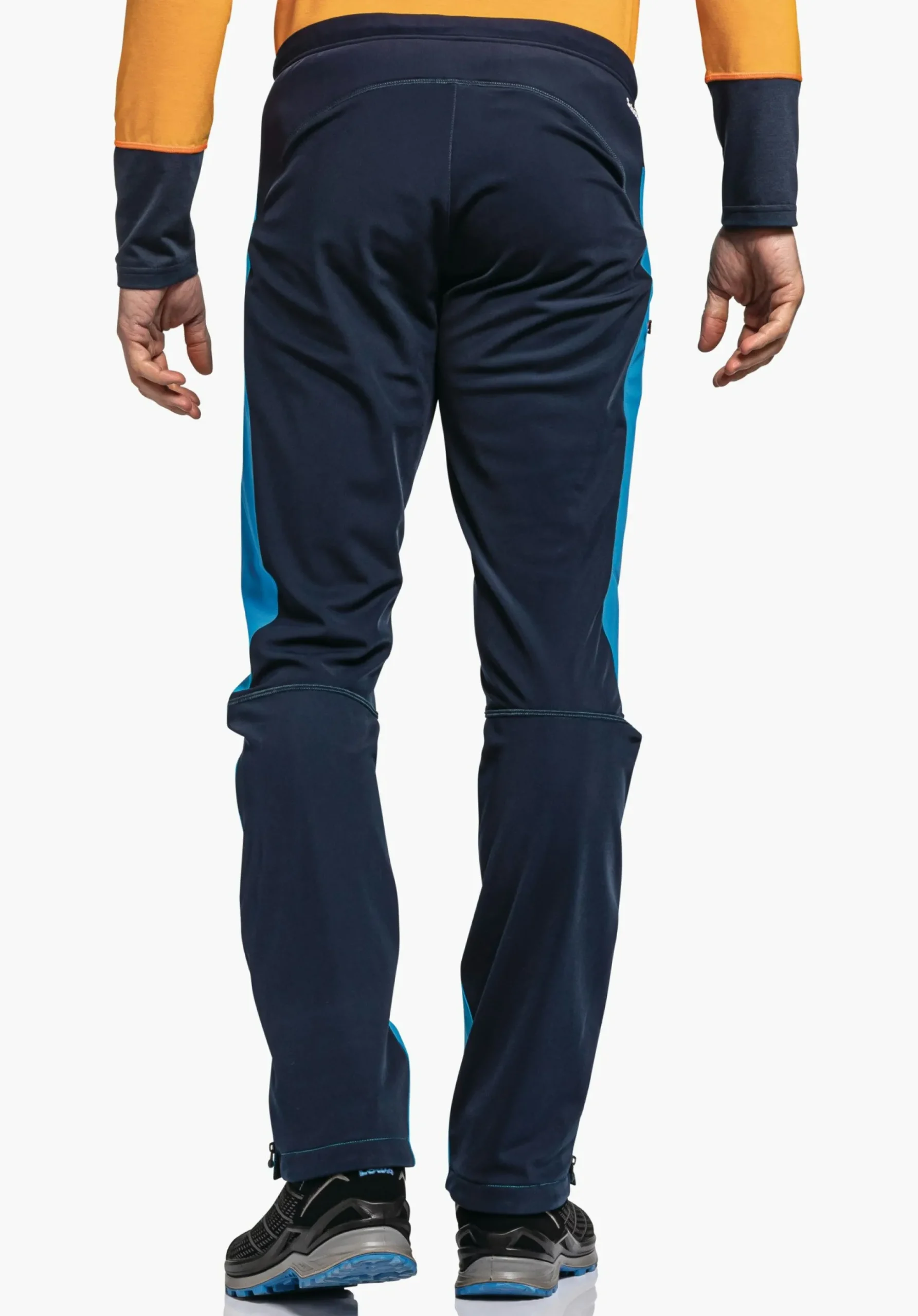 MEN SCHÖFFEL Trek & Hike|Pants Long<Technical softshell hiking pants red
