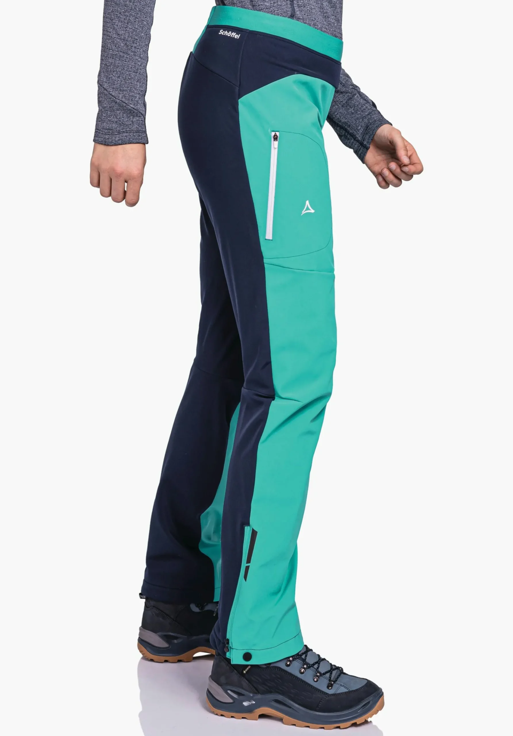 WOMEN SCHÖFFEL Trek & Hike|Pants Long<Technical softshell hiking pants red