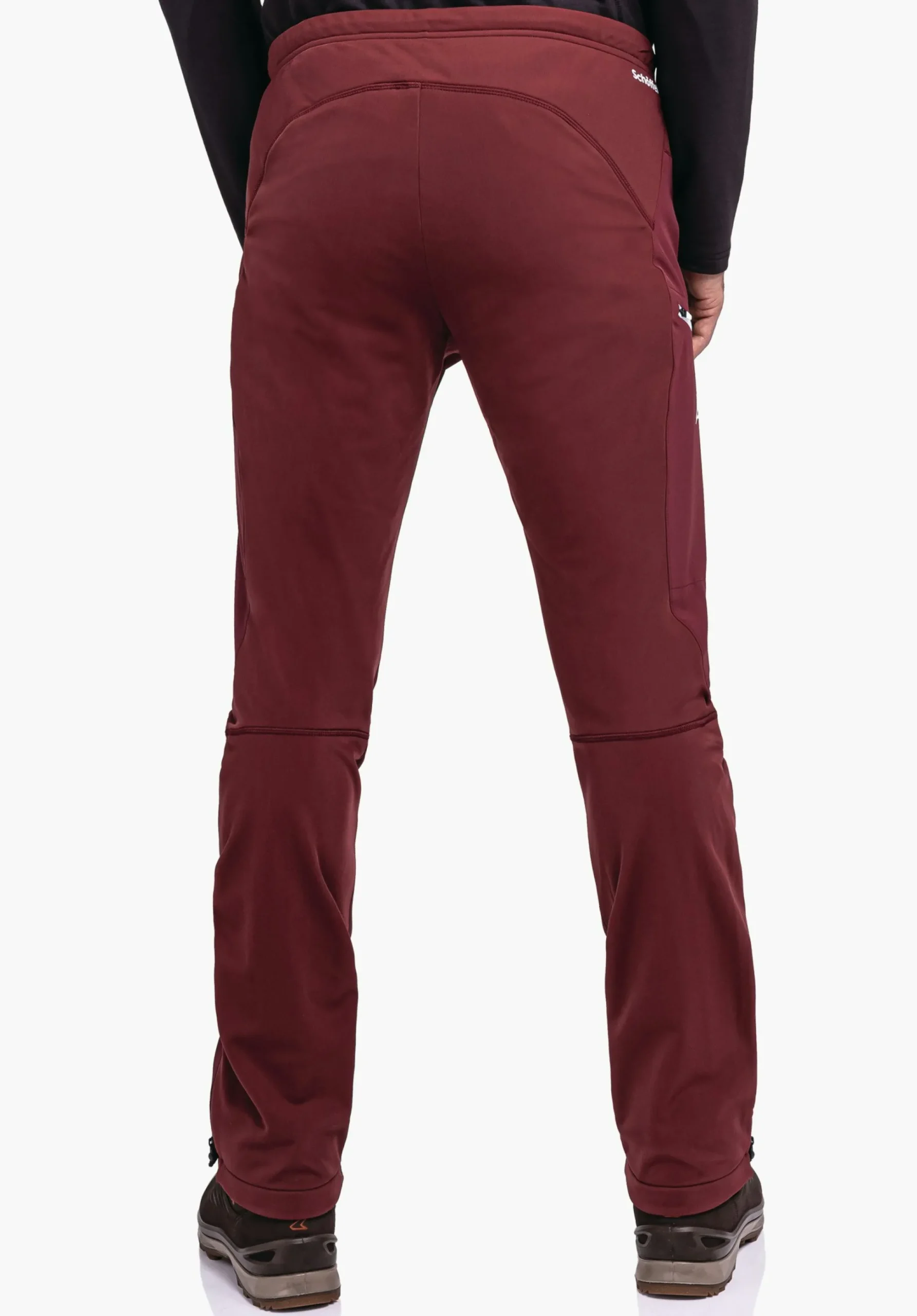 MEN SCHÖFFEL Trek & Hike|Pants Long<Technical softshell hiking pants red