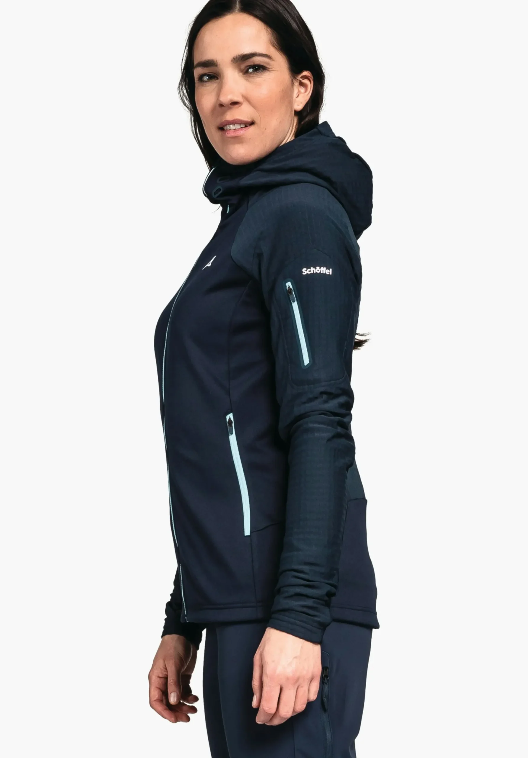WOMEN SCHÖFFEL Ski Tour|Mountaineering<Technical sporty fleece hoody red