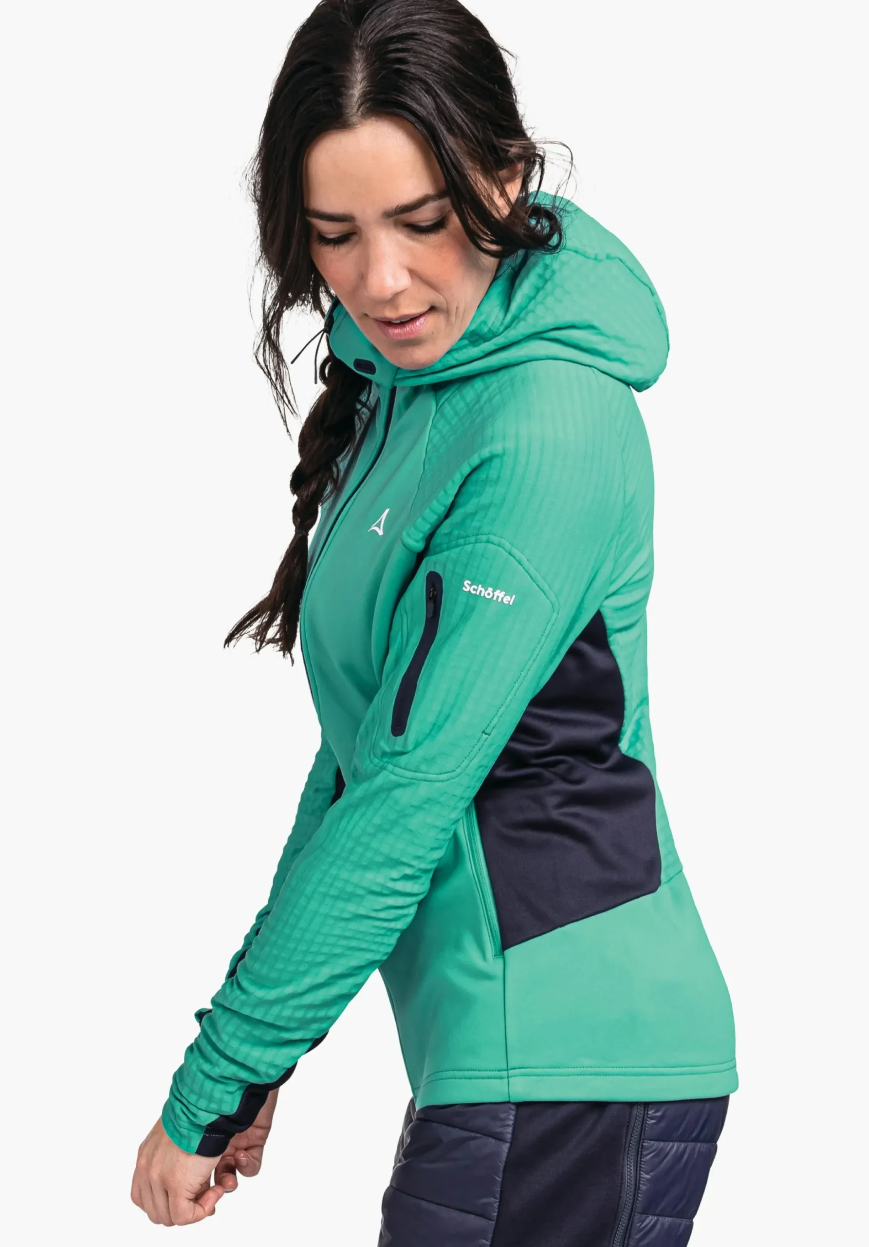WOMEN SCHÖFFEL Ski Tour|Mountaineering<Technical sporty fleece hoody red