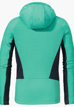 WOMEN SCHÖFFEL Ski Tour|Mountaineering<Technical sporty fleece hoody red