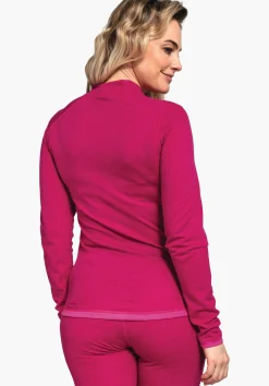 WOMEN SCHÖFFEL Skiing<Temperature-regulating Merino top pink