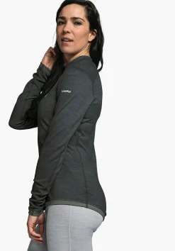 WOMEN SCHÖFFEL Skiing<Temperature-regulating Merino top pink