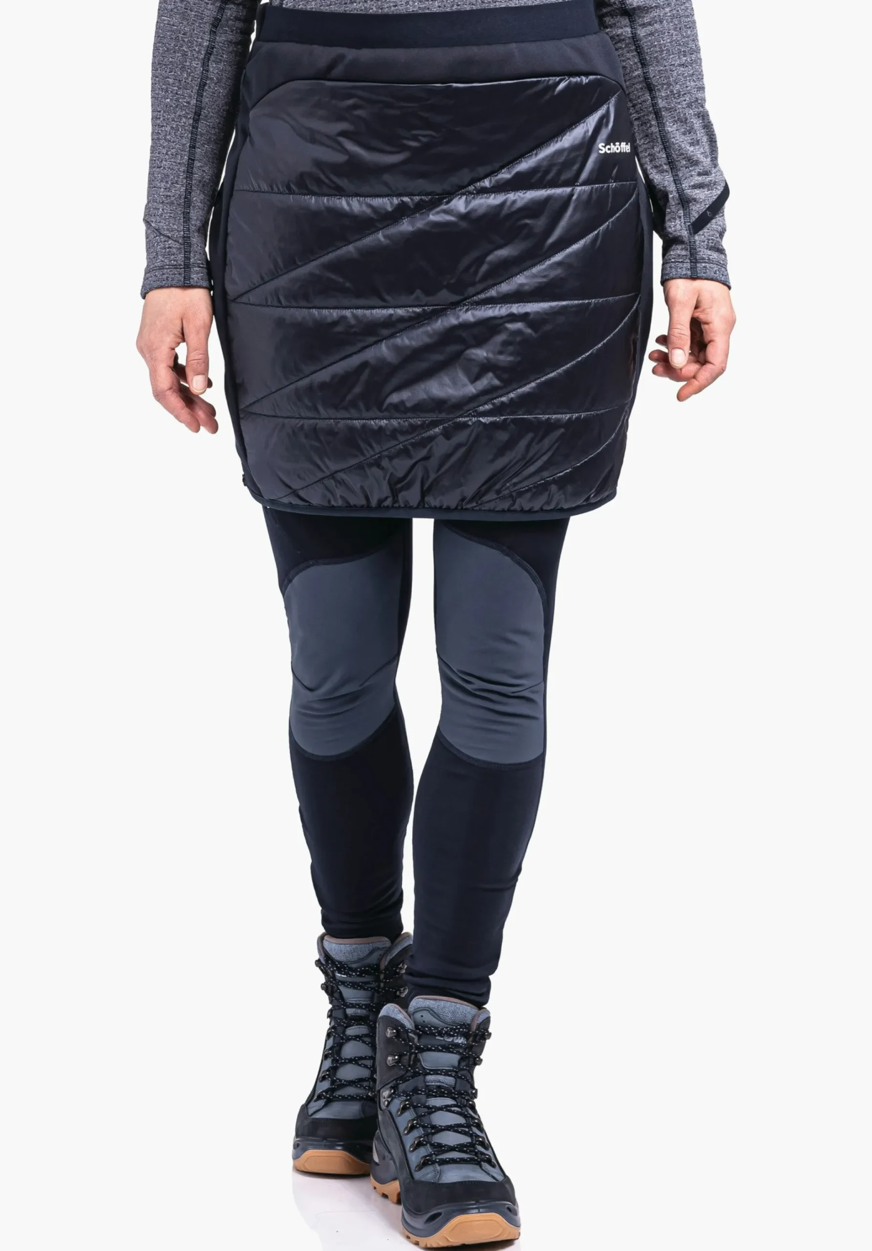 WOMEN SCHÖFFEL Trek & Hike<Thermal skirt with sustainable padding blue