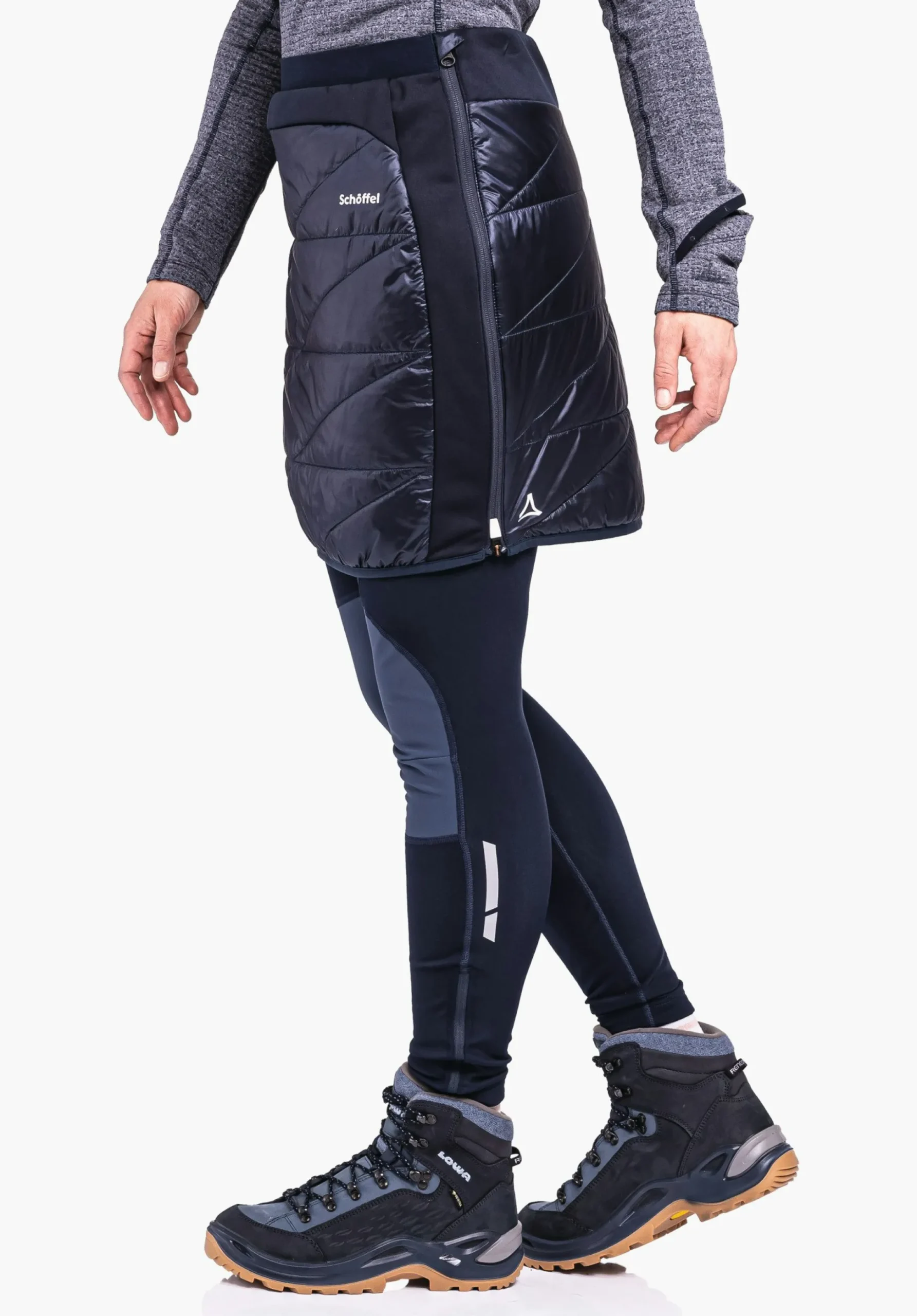 WOMEN SCHÖFFEL Trek & Hike<Thermal skirt with sustainable padding blue