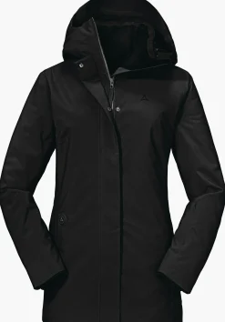WOMEN SCHÖFFEL Travel/Leisure|Outdoor Jackets<Trendy parka, warms at a touch green