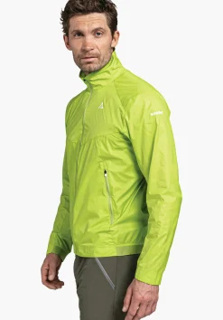 MEN SCHÖFFEL Trek & Hike|Outdoor Jackets<Ultra-light water-repellent windcheater yellow