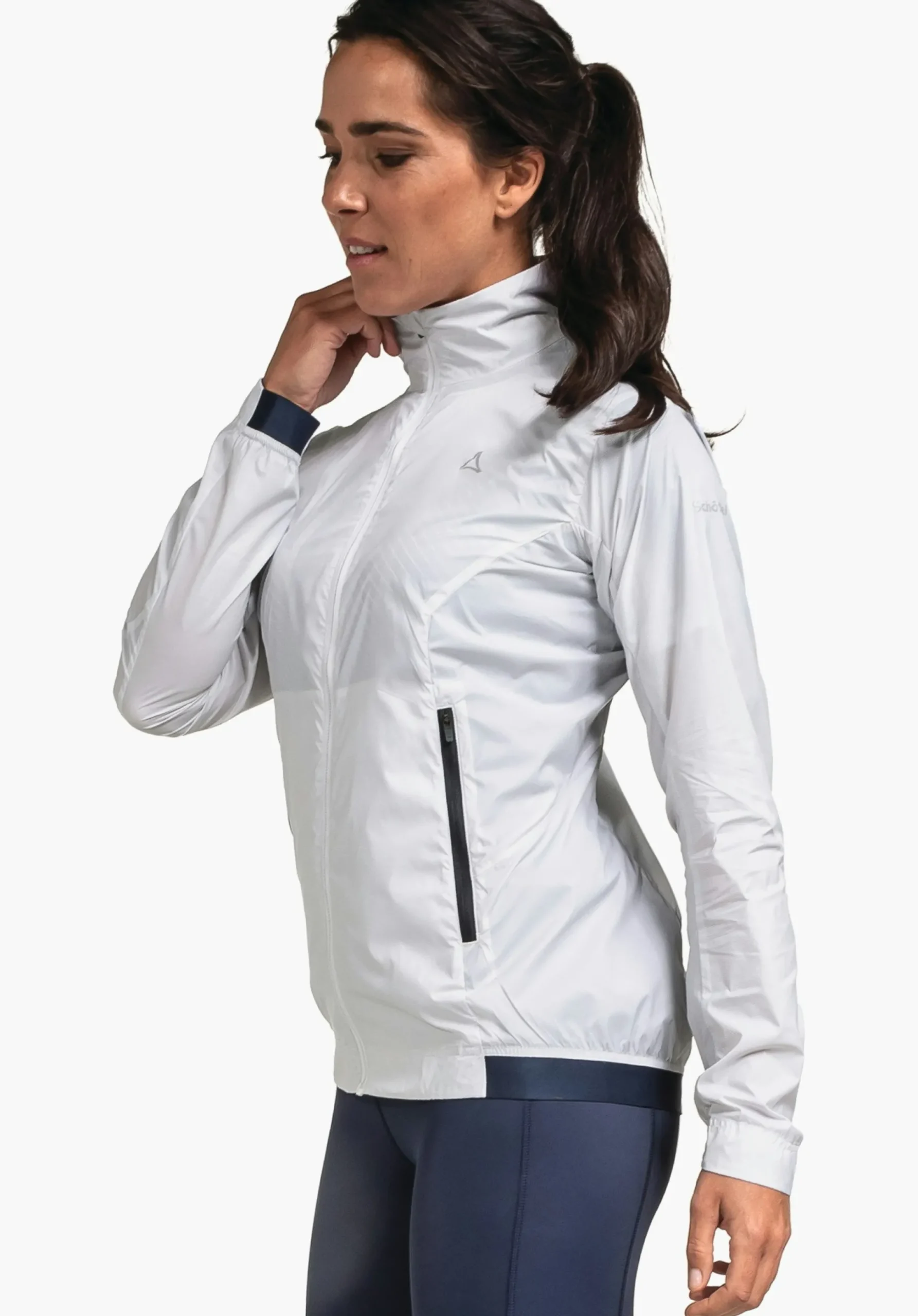 WOMEN SCHÖFFEL Outdoor Jackets|Trek & Hike<Ultra-light water-repellent windcheater white