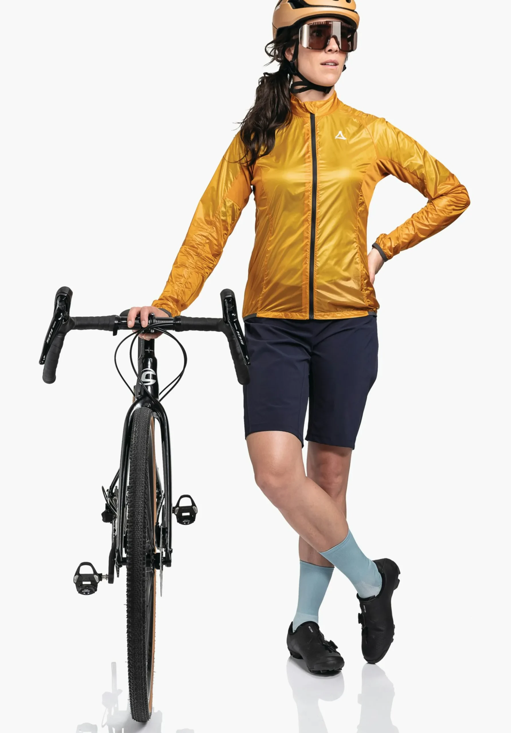 WOMEN SCHÖFFEL Bike<Ultra-light windcheater for any cycle trip gelb