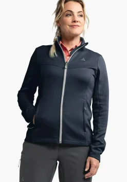 WOMEN SCHÖFFEL <Urban fleece with power stretch pink