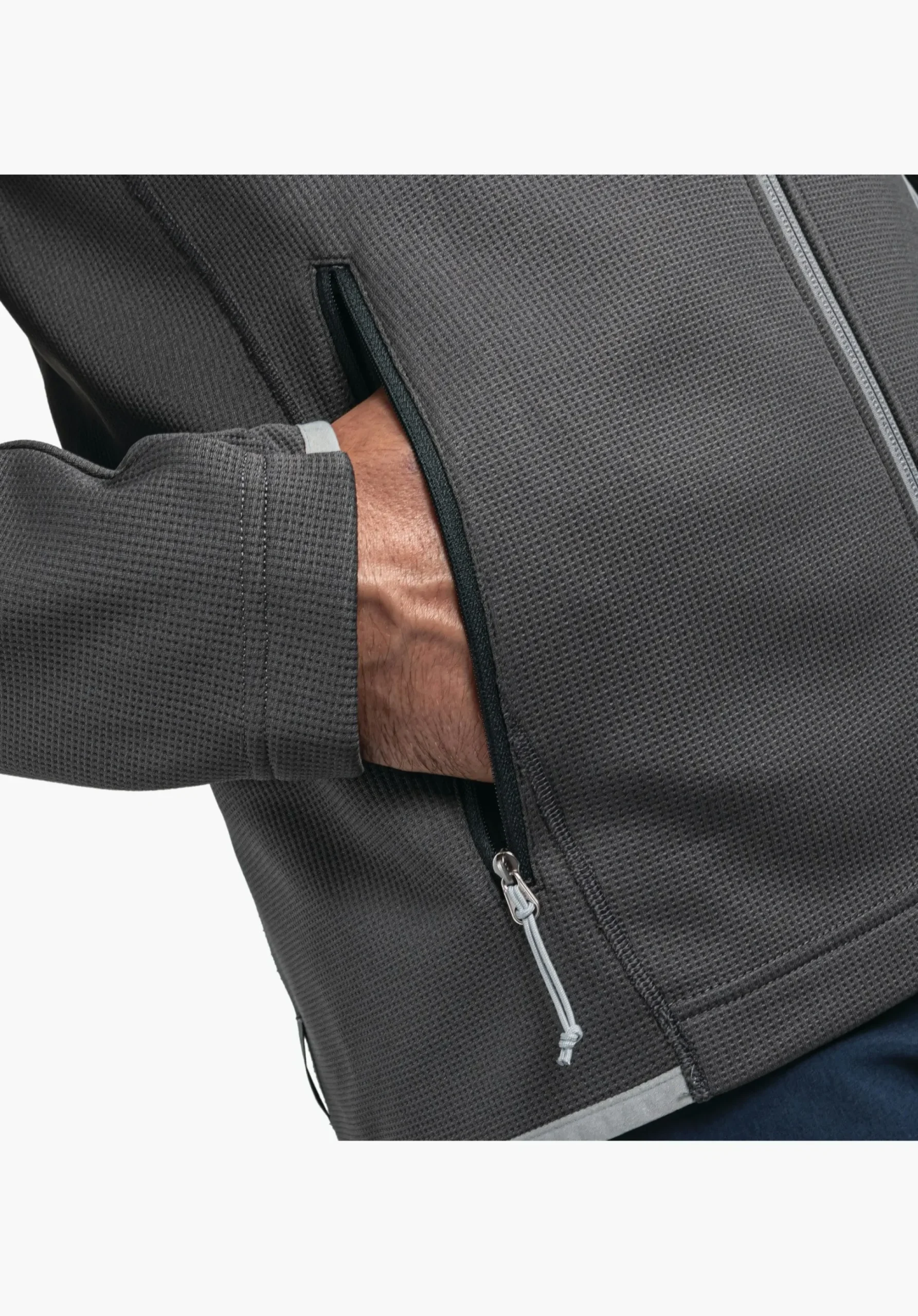 MEN SCHÖFFEL Trek & Hike<Urban fleece with power stretch grün
