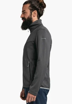 MEN SCHÖFFEL Trek & Hike<Urban fleece with power stretch grün