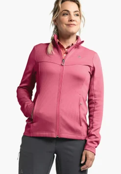 WOMEN SCHÖFFEL <Urban fleece with power stretch pink