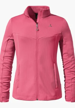 WOMEN SCHÖFFEL <Urban fleece with power stretch pink