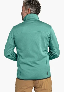 MEN SCHÖFFEL <Urban fleece with power stretch grün
