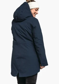 WOMEN SCHÖFFEL Travel/Leisure|Parka / Coat<Urban winter parka for wet and cold days red