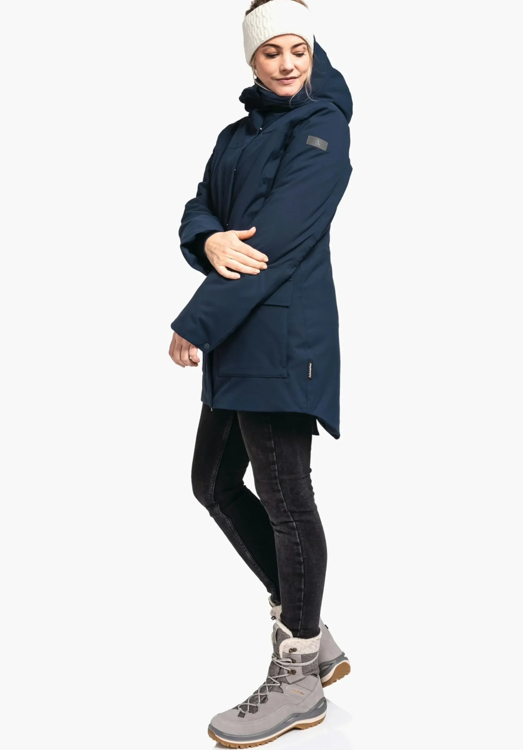 WOMEN SCHÖFFEL Travel/Leisure|Parka / Coat<Urban winter parka for wet and cold days red