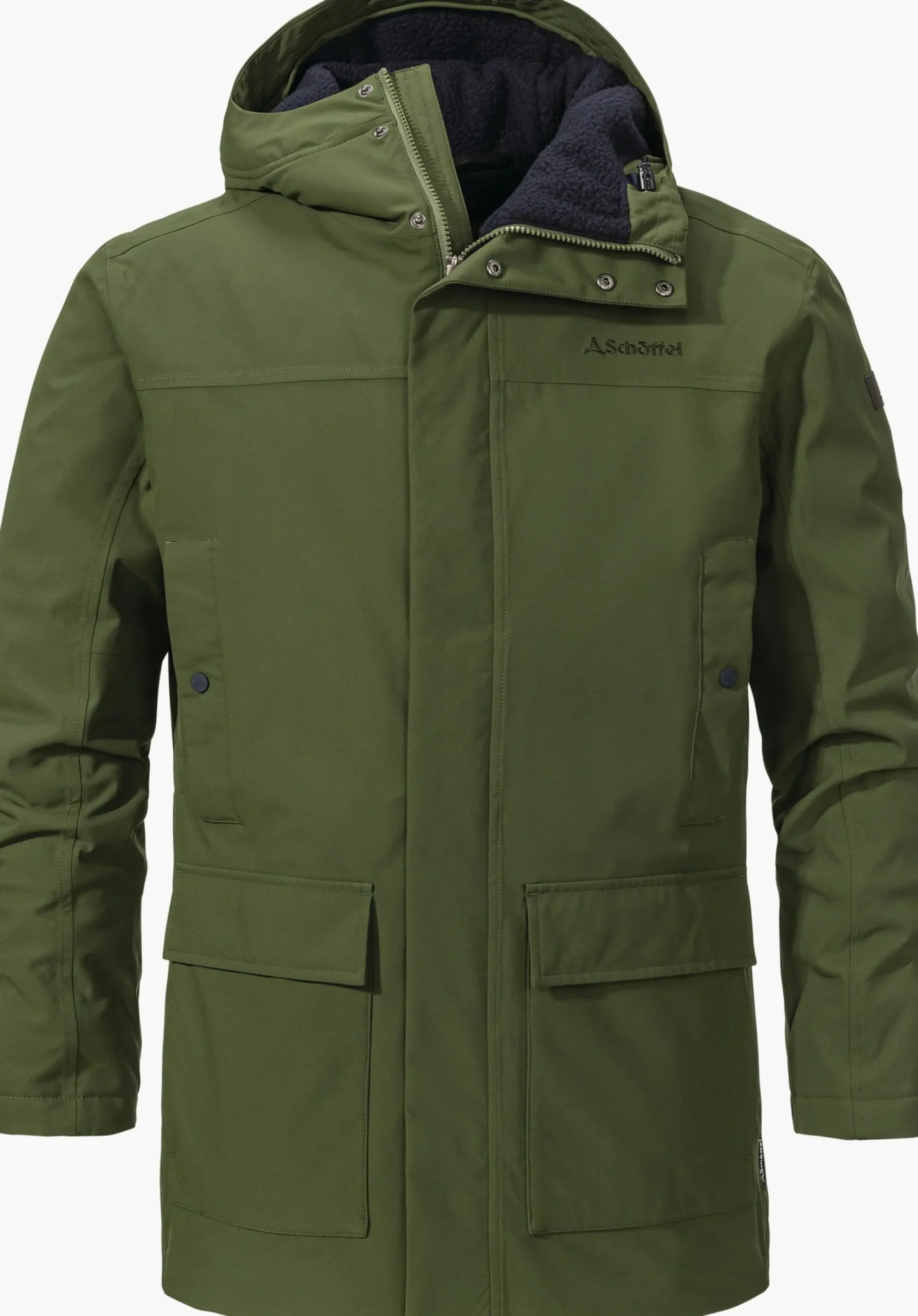 MEN SCHÖFFEL Travel/Leisure|Parka / Coat<Urban winter parka for wet and cold days orange