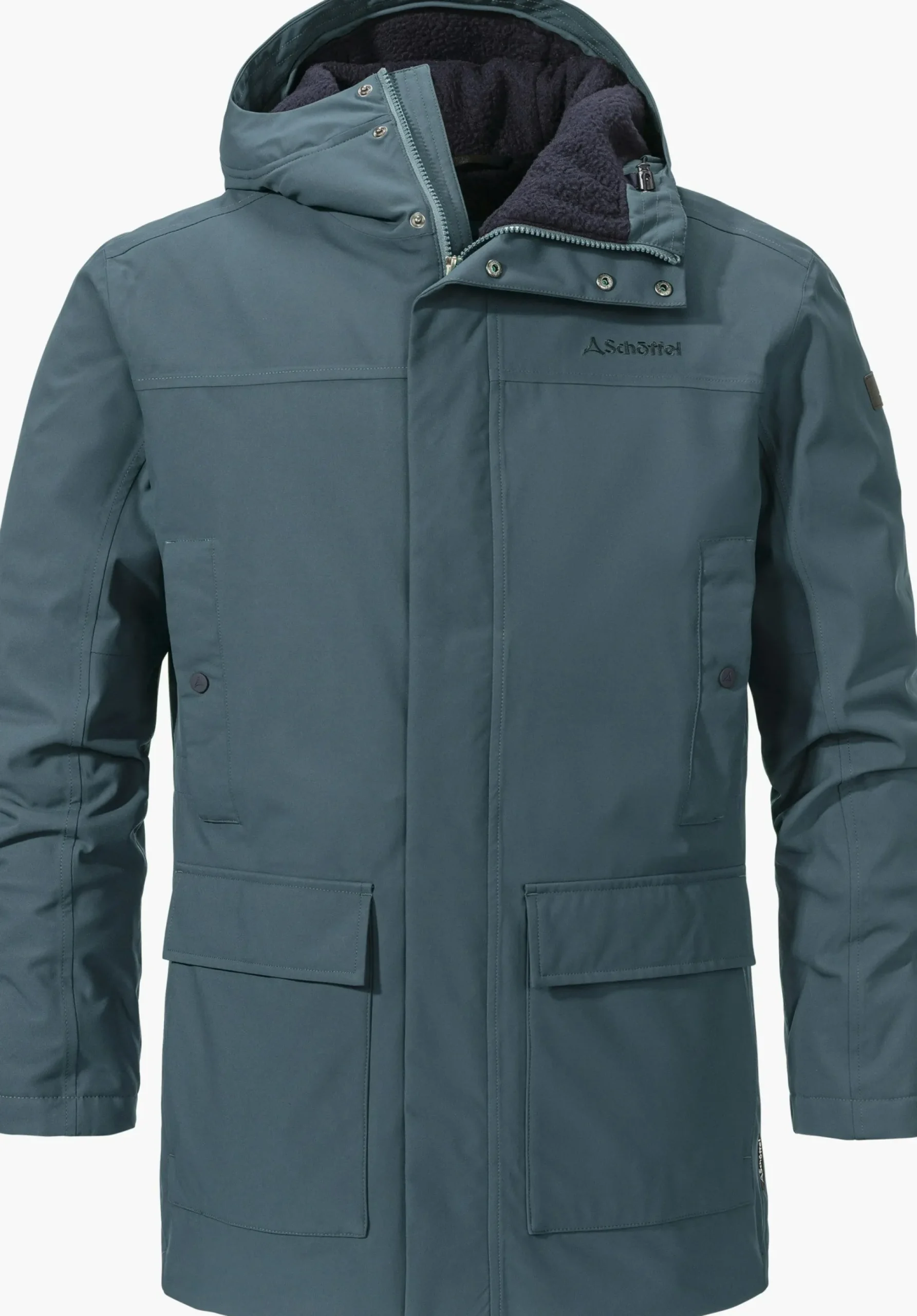 MEN SCHÖFFEL Travel/Leisure|Parka / Coat<Urban winter parka for wet and cold days orange