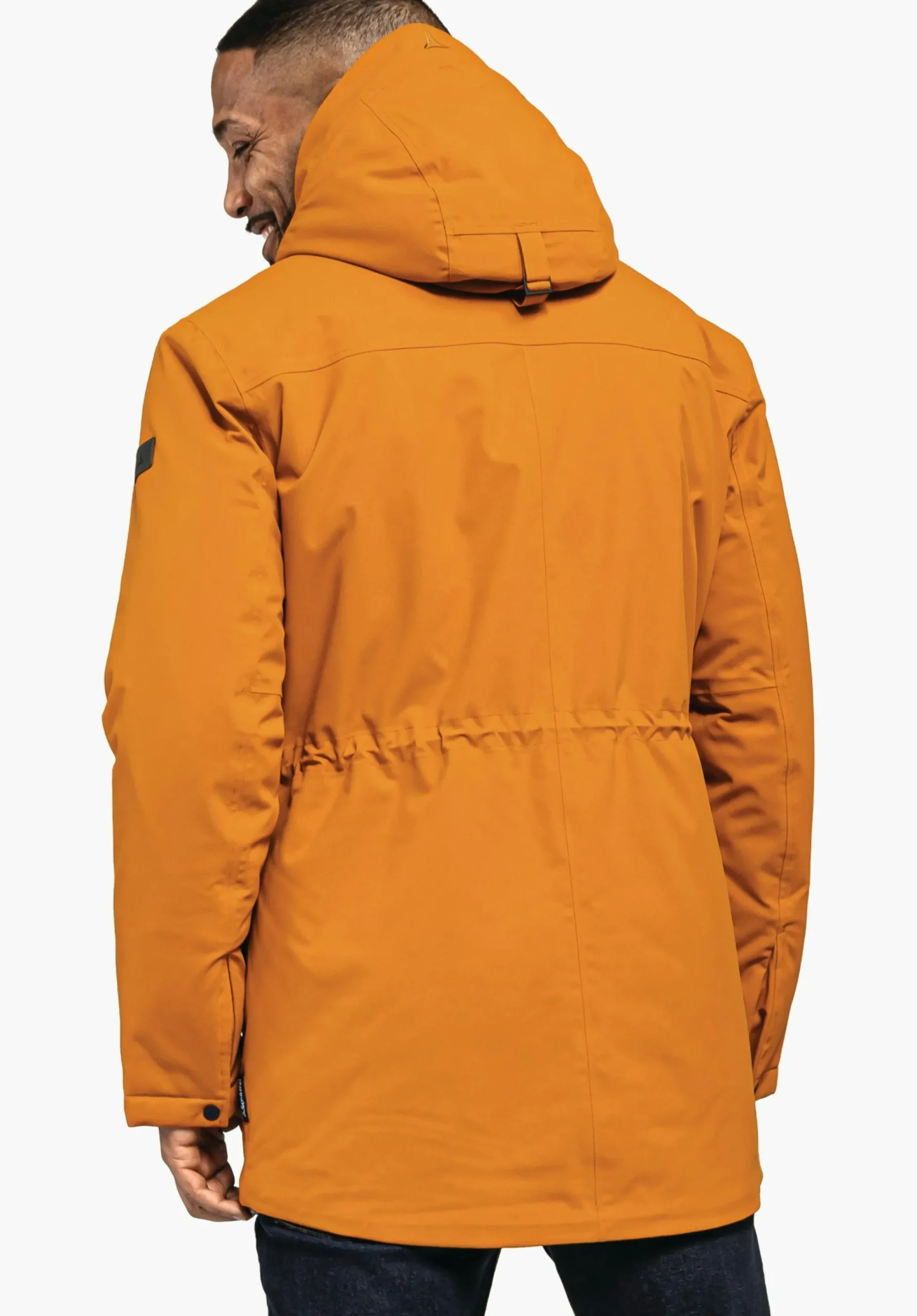 MEN SCHÖFFEL Parka / Coat|Travel/Leisure<Urban winter parka for wet and cold days orange