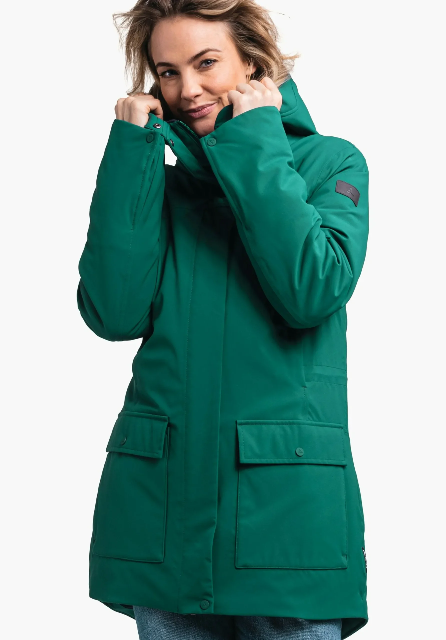 WOMEN SCHÖFFEL Travel/Leisure|Parka / Coat<Urban winter parka for wet and cold days red