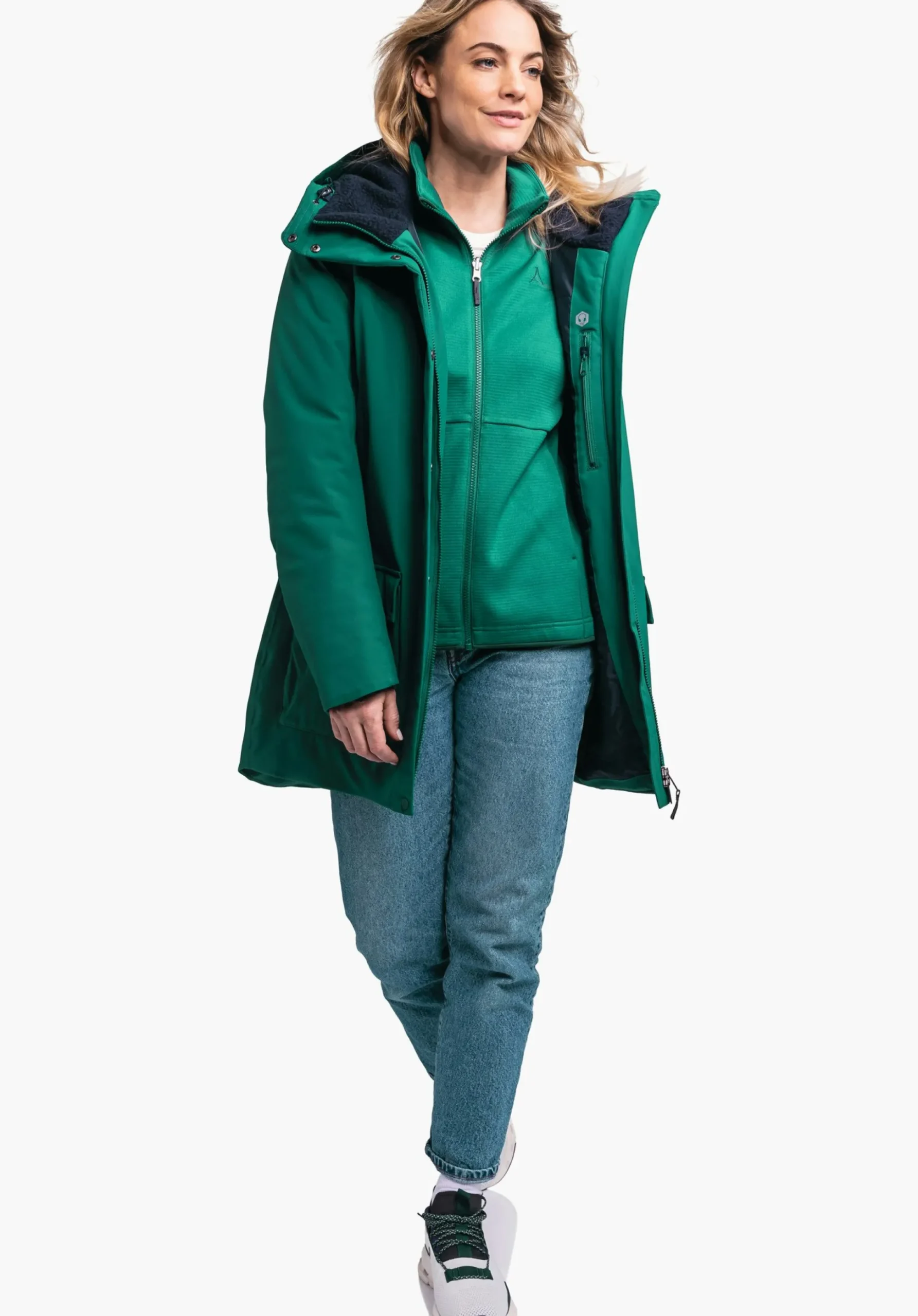WOMEN SCHÖFFEL Travel/Leisure|Parka / Coat<Urban winter parka for wet and cold days red