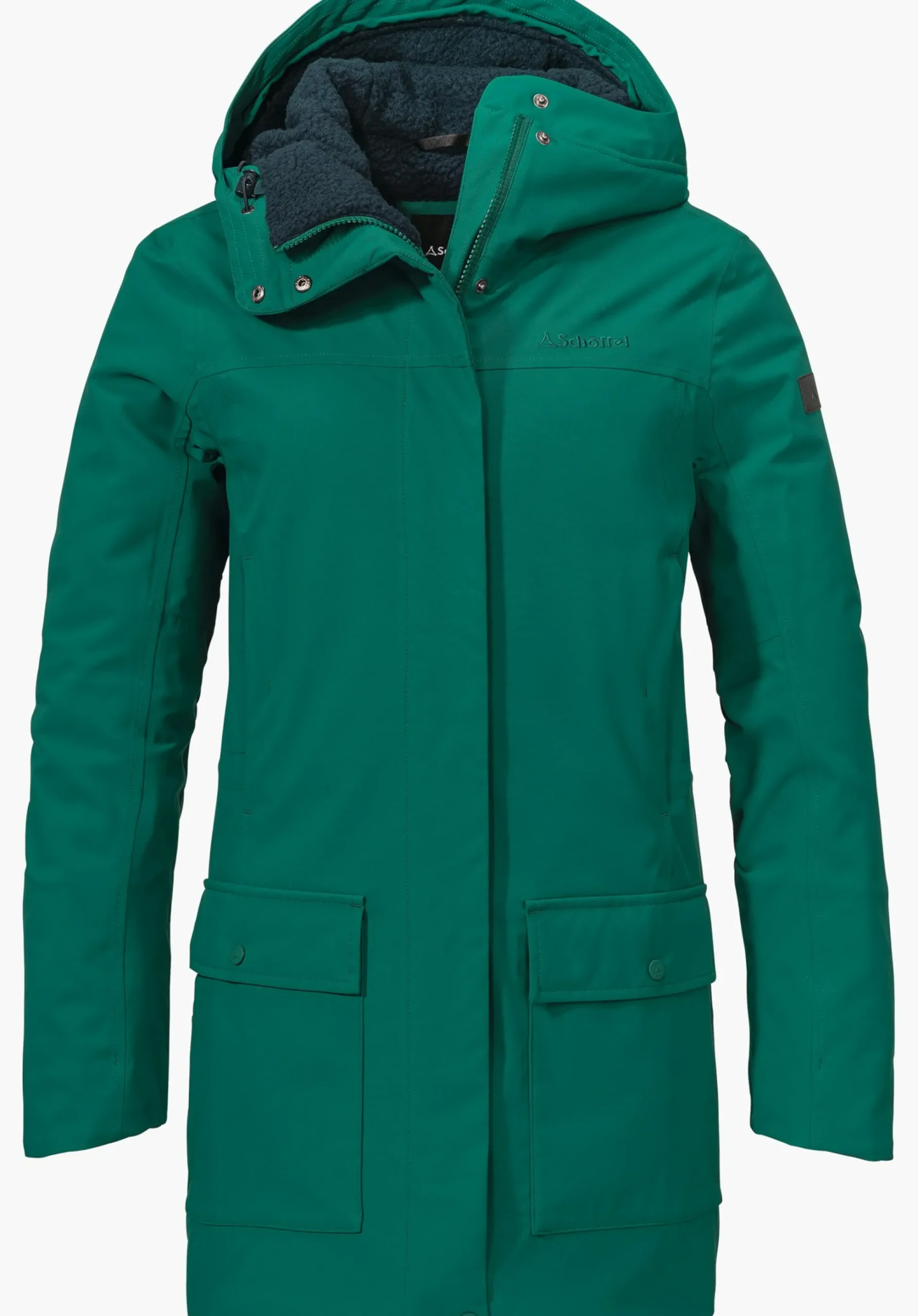 WOMEN SCHÖFFEL Travel/Leisure|Parka / Coat<Urban winter parka for wet and cold days red