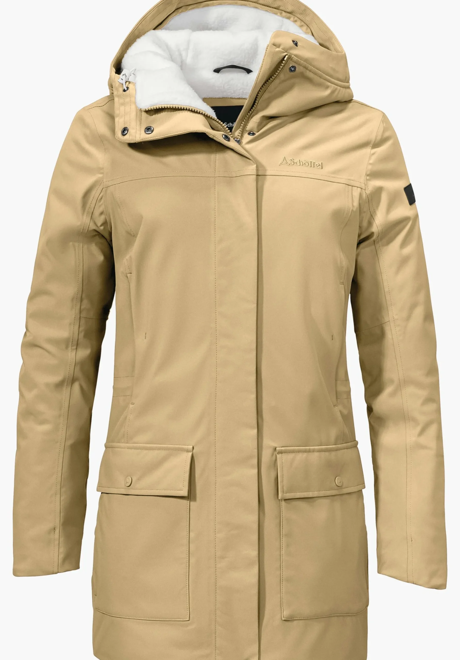 WOMEN SCHÖFFEL Travel/Leisure|Parka / Coat<Urban winter parka for wet and cold days red