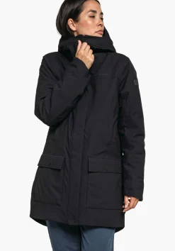 WOMEN SCHÖFFEL Parka / Coat|Travel/Leisure<Urban winter parka for wet and cold days red