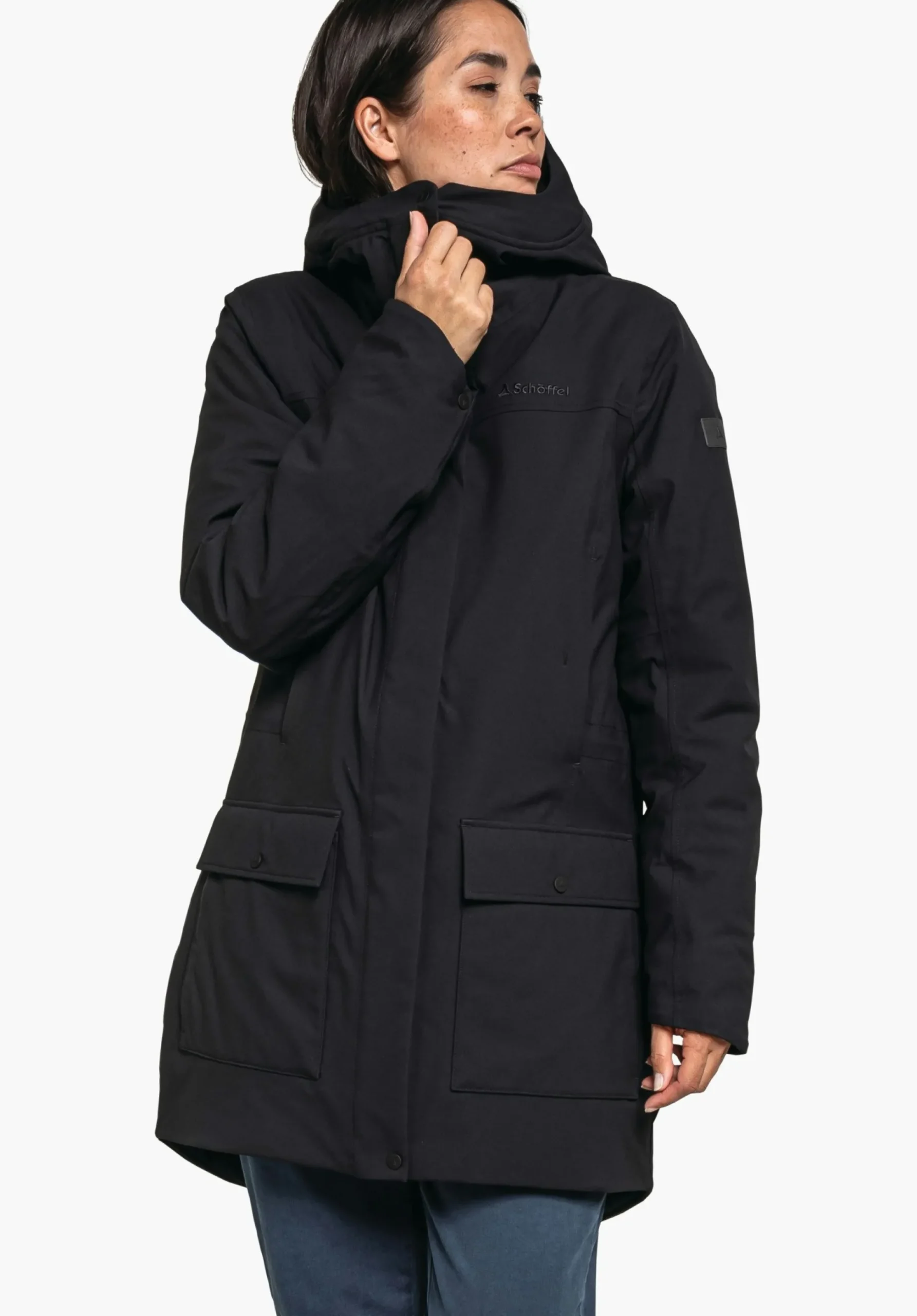 WOMEN SCHÖFFEL Parka / Coat|Travel/Leisure<Urban winter parka for wet and cold days red