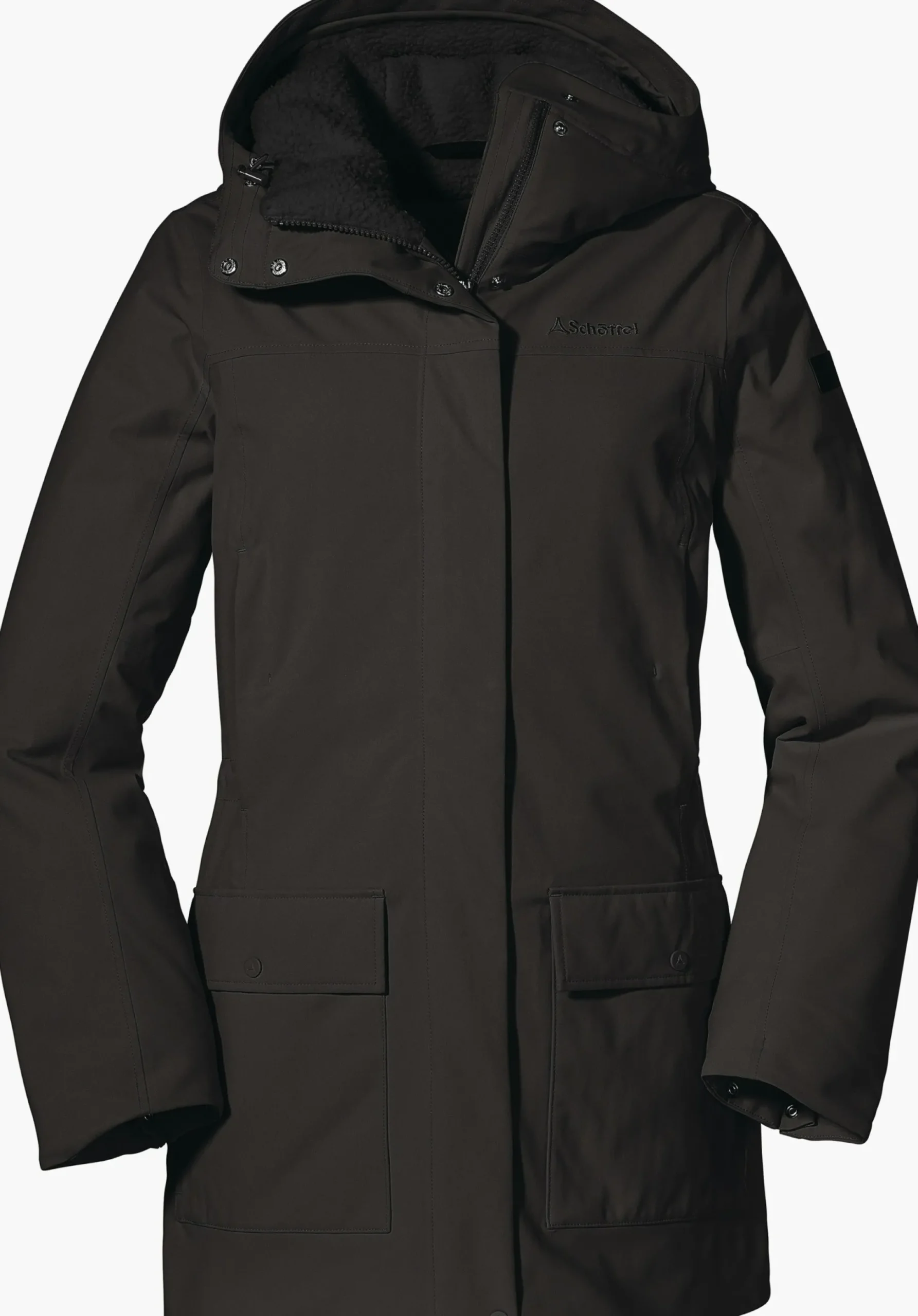 WOMEN SCHÖFFEL Parka / Coat|Travel/Leisure<Urban winter parka for wet and cold days red
