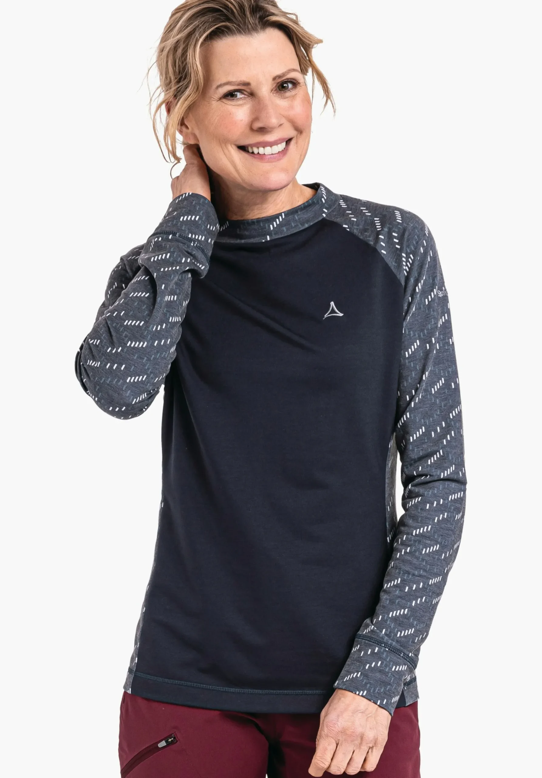 WOMEN SCHÖFFEL Trek & Hike<Very comfortable to wear longsleeve white