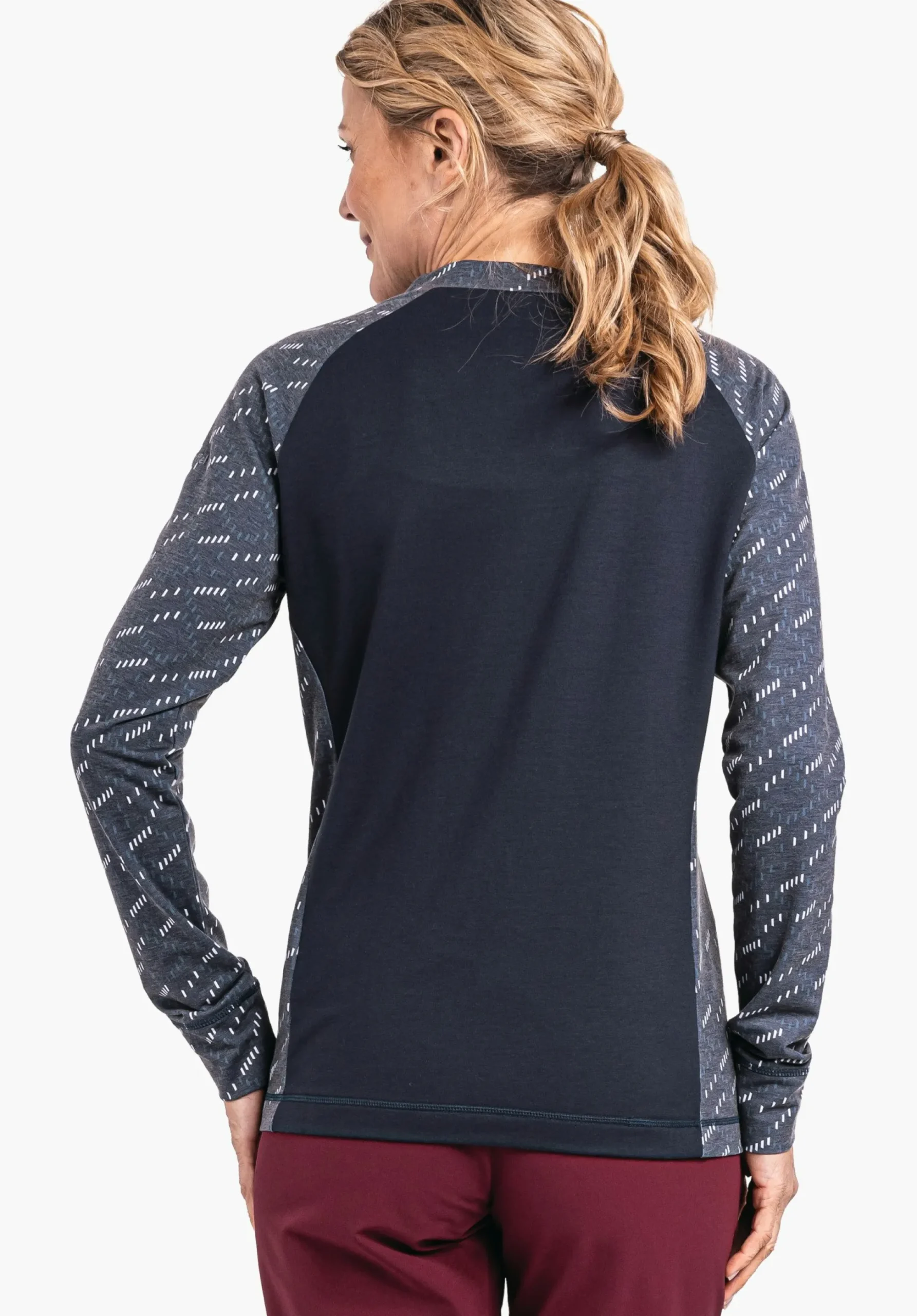 WOMEN SCHÖFFEL Trek & Hike<Very comfortable to wear longsleeve white