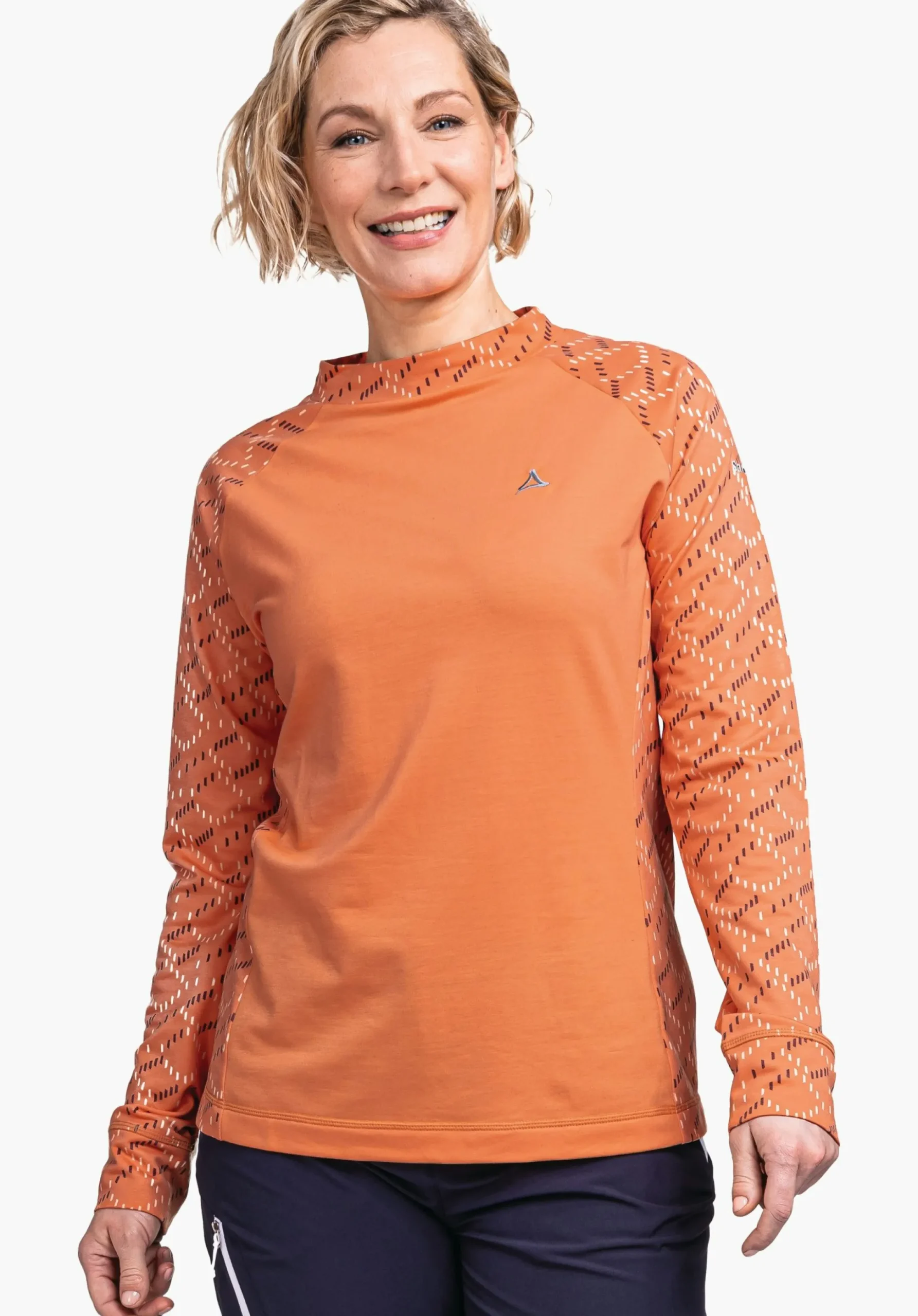 WOMEN SCHÖFFEL Trek & Hike<Very comfortable to wear longsleeve white