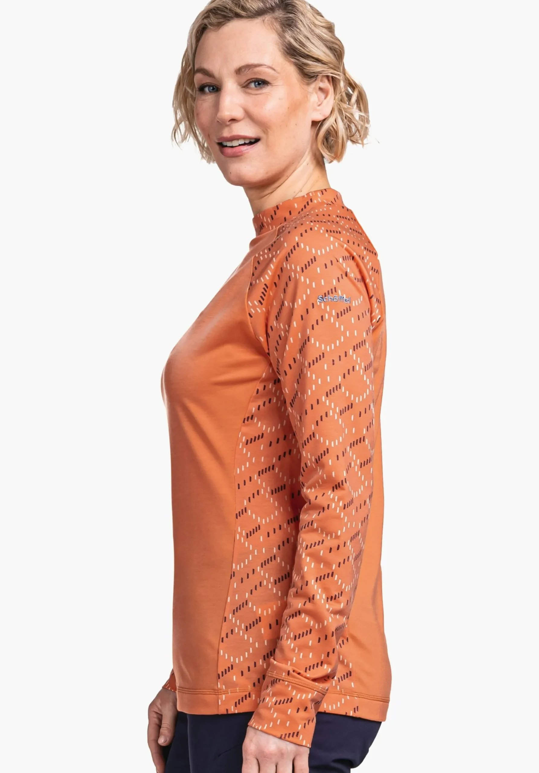 WOMEN SCHÖFFEL Trek & Hike<Very comfortable to wear longsleeve white