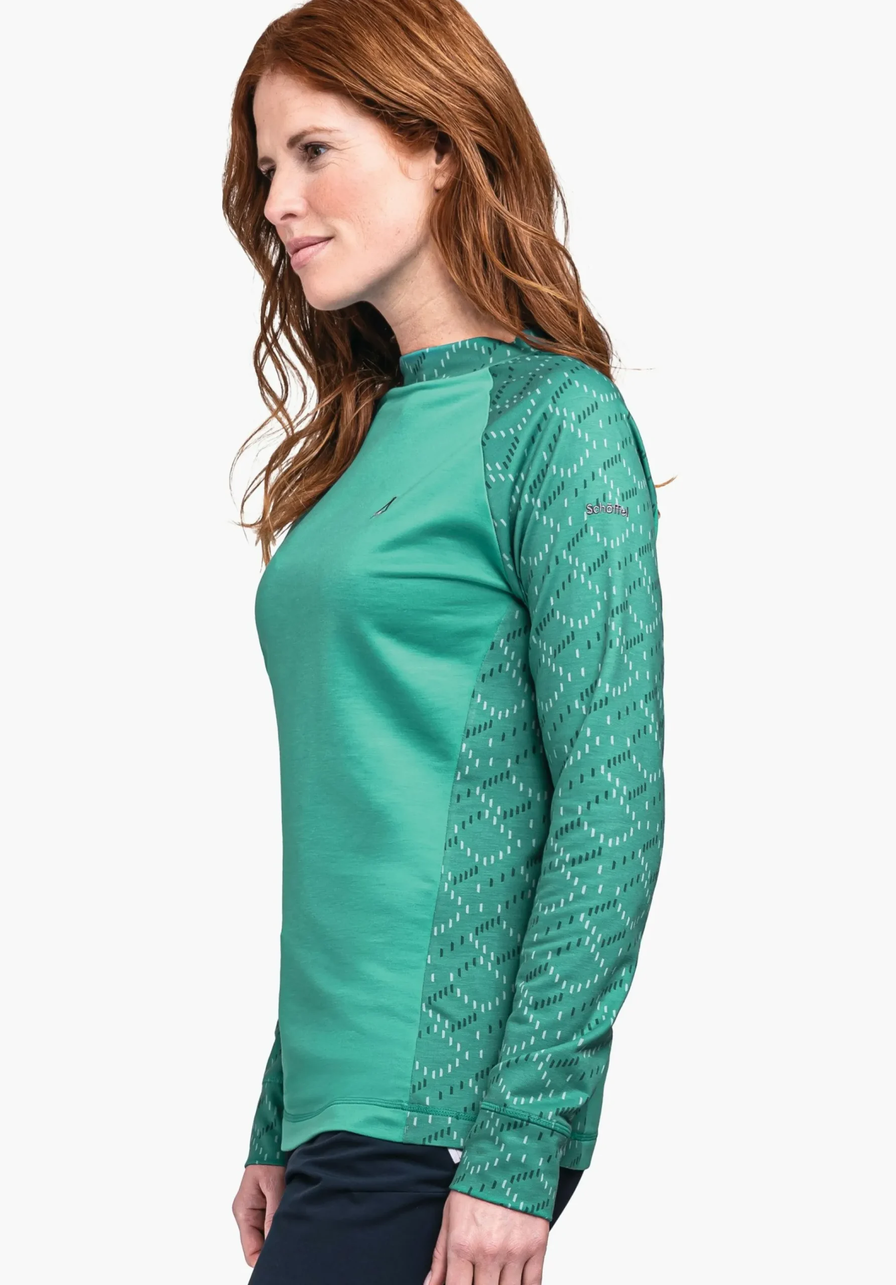 WOMEN SCHÖFFEL Trek & Hike<Very comfortable to wear longsleeve white