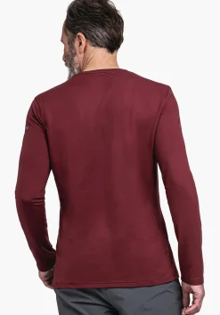 MEN SCHÖFFEL Trek & Hike<Very comfortable to wear longsleeve red
