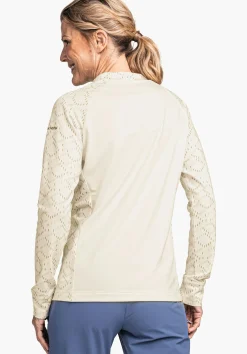 WOMEN SCHÖFFEL Trek & Hike<Very comfortable to wear longsleeve white