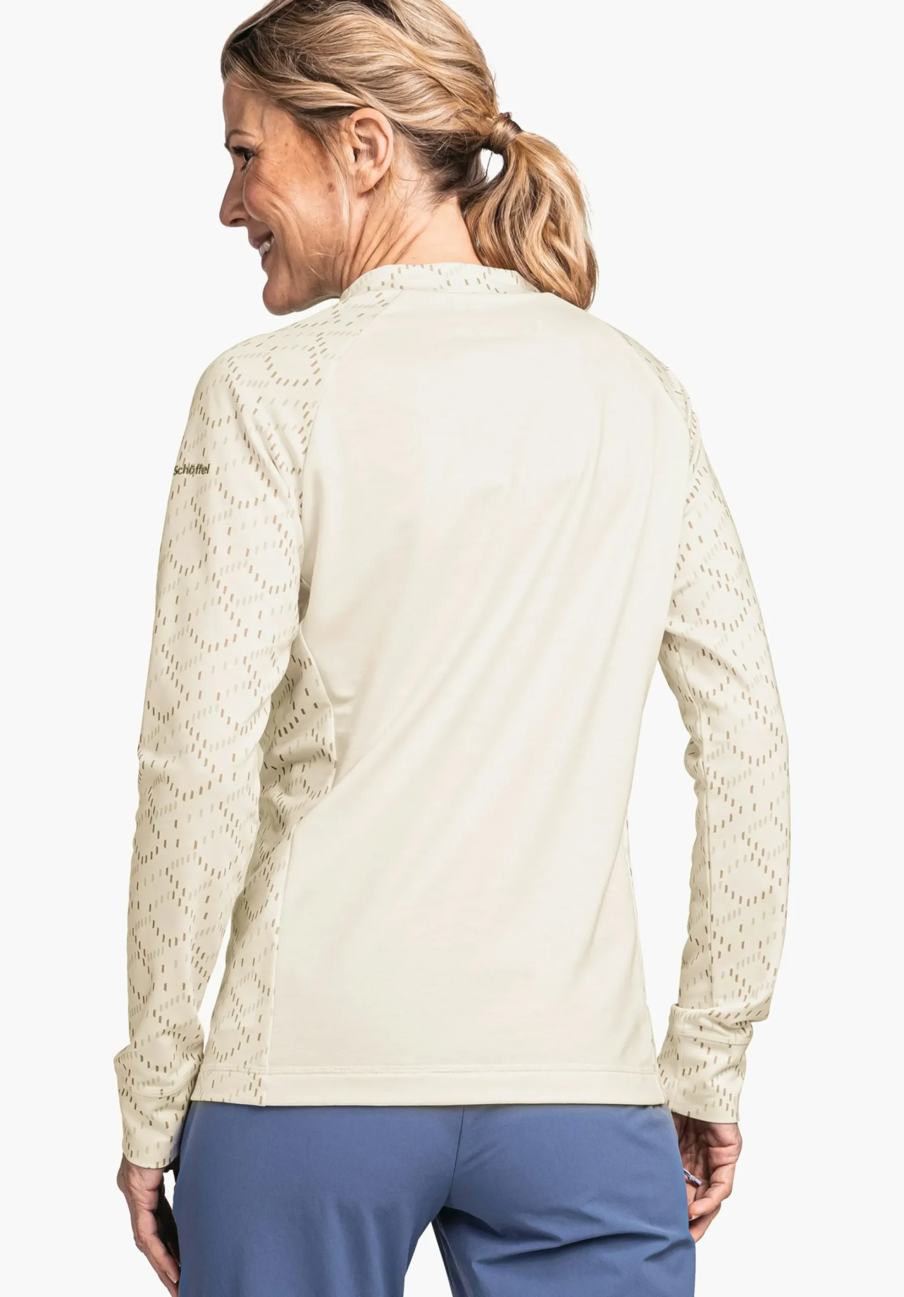 WOMEN SCHÖFFEL Trek & Hike<Very comfortable to wear longsleeve white