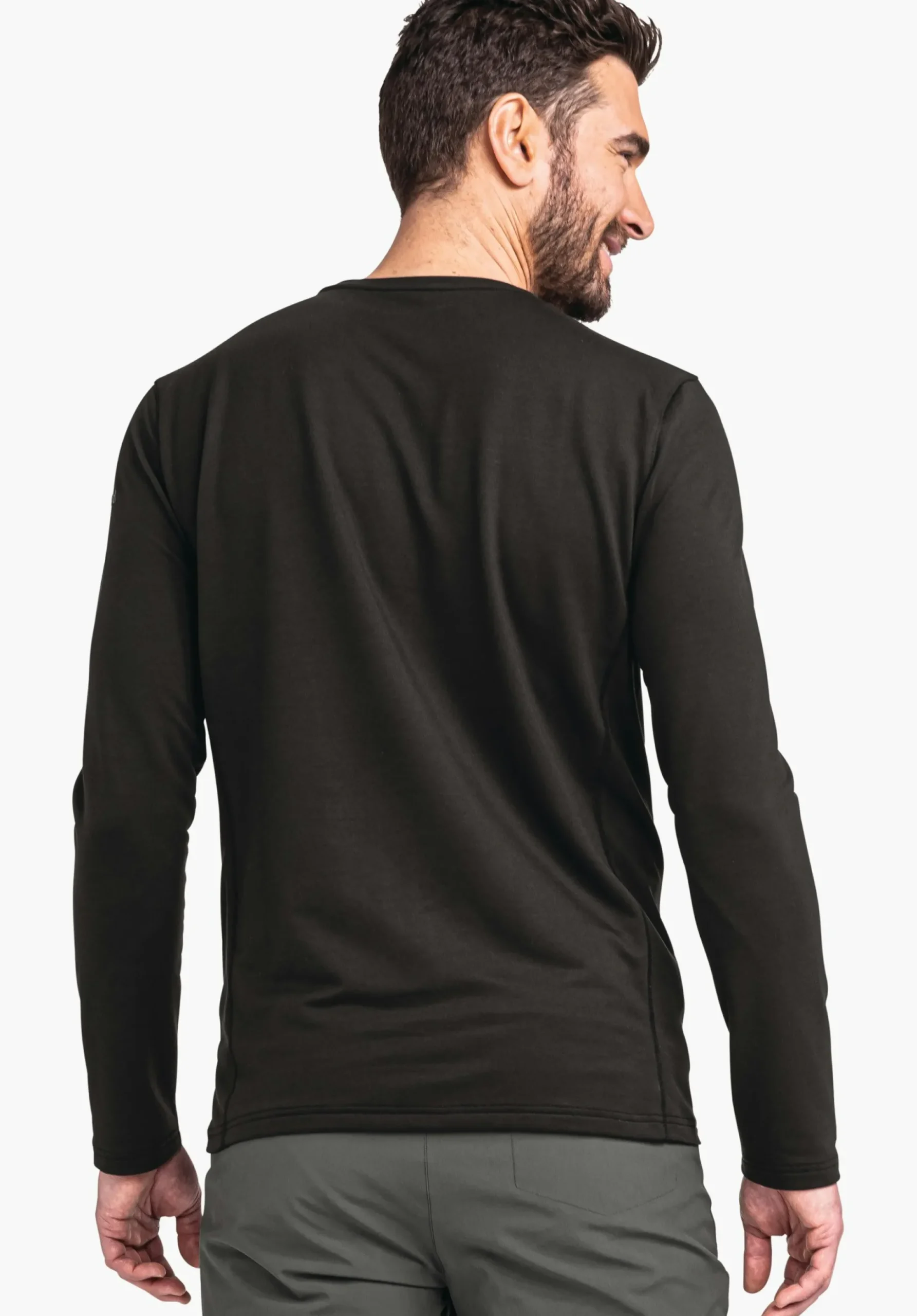 MEN SCHÖFFEL Trek & Hike<Very comfortable to wear longsleeve red