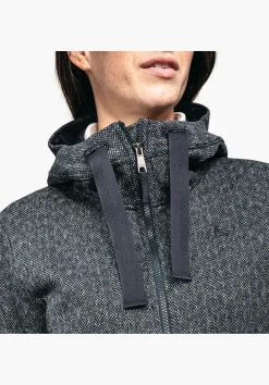 WOMEN SCHÖFFEL Travel/Leisure<Very warm fleece-mix hoody red