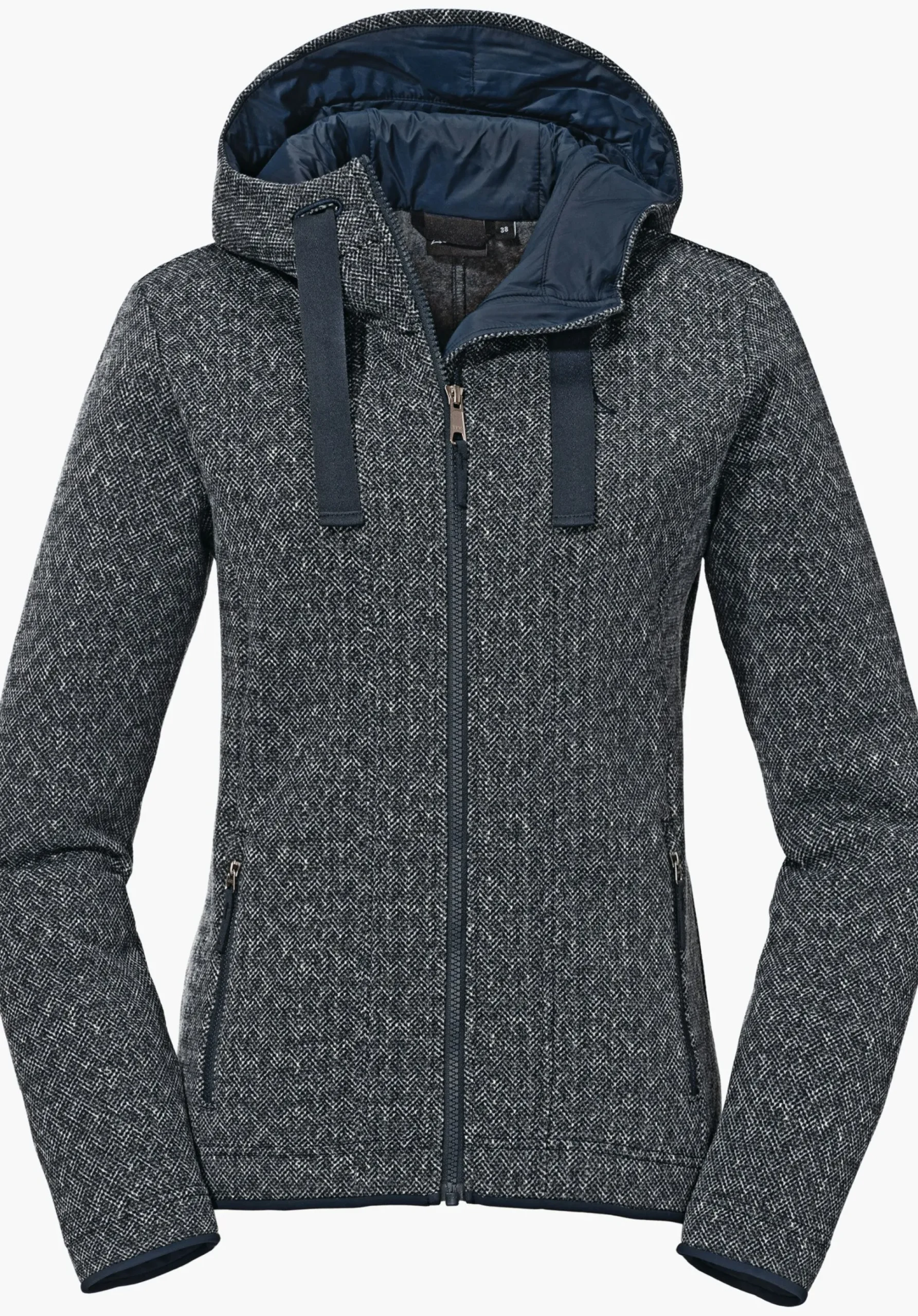 WOMEN SCHÖFFEL Travel/Leisure<Very warm fleece-mix hoody red